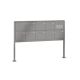Leabox freestanding mailbox system with speech field in RAL 7016 anthracite grey 9 base plates
