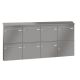 Leabox surface mailbox in RAL 7035 light grey 7