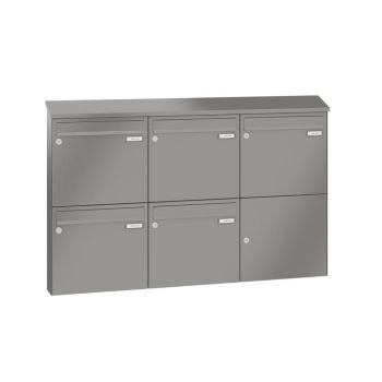 Leabox surface mailbox in RAL 9005 jet black 5