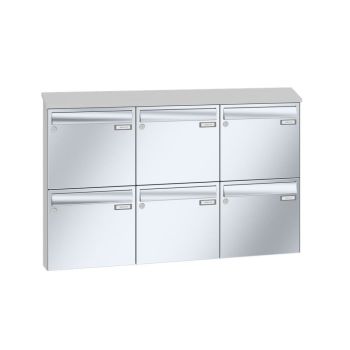 Leabox surface mailbox in stainless steel 6