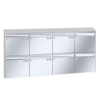 Leabox surface mailbox in stainless steel 8