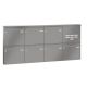 Leabox surface-mounted mailbox with speech field in RAL 7016 anthracite grey 7