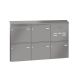 Leabox surface mailbox with speech field in RAL 7035 light grey 5