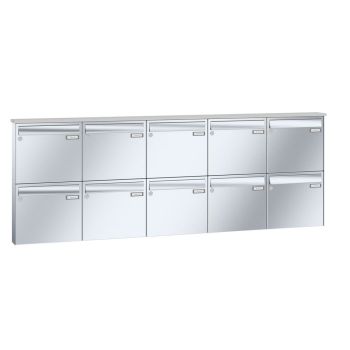 Leabox surface mailbox in stainless steel 10