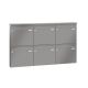 Leabox surface mailbox in RAL 9006 white aluminium 6