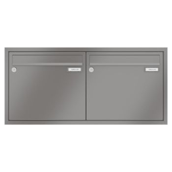 Leabox flush-mounted mailbox in RAL 8017 chocolate brown 2