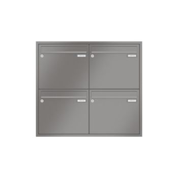 Leabox flush-mounted mailbox in RAL 7035 light grey 4