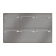 Leabox flush-mounted letterbox in RAL 7035 light grey 6
