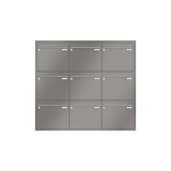 Leabox flush-mounted mailbox in RAL 7035 light grey 9