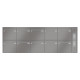 Leabox flush-mounted letterbox with speech field in RAL 7016 anthracite grey 10