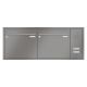 Leabox flush-mounted mailbox with speech field in RAL DB 703 iron mica 2