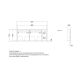LEABOX 2er Unterputzbriefkasten mit Sprechfeld in DB703 Dupont/Axalta