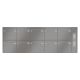 Leabox flush-mounted letterbox with speech field in RAL DB 703 iron mica 10
