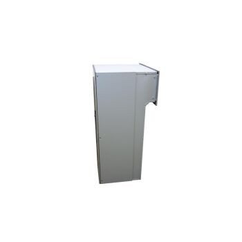F-05 XXL Edelstahl Mauerdurchwurf Paketkasten (T:30-51 cm)