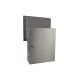 F-046 stainless steel through wall letterbox with bells, intercom prep. (19-27 cm deep)