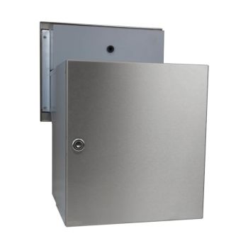 F-042 XXL stainless steel camera wall feed-through...