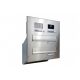 2er Edelstahl Kamera Durchwurf Briefkastenanlage - T: 23-38 cm - D-041