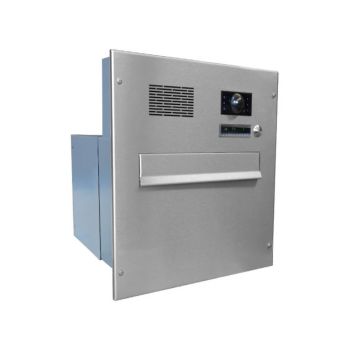 B-242 XXL stainless steel through wall letterbox system...