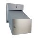 D-241 stainless steel through wall letterbox with bells, intercom & camera