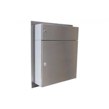 A-04 stainless steel design pass-through letterbox with...
