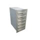B-042 6-door stainless steel through wall letterbox system (variable depth)
