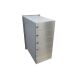 B-042 6-door stainless steel through wall letterbox system (variable depth)